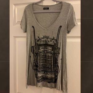 Lauren Moshi Grey Shirt